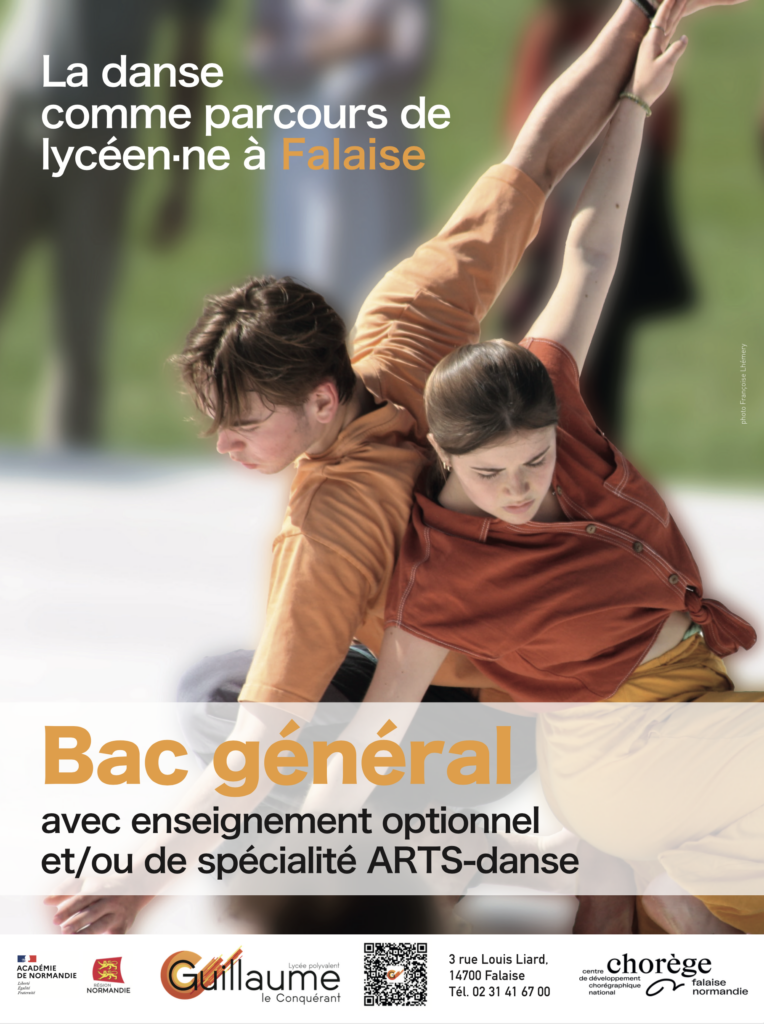 Affiche La danse au lycée