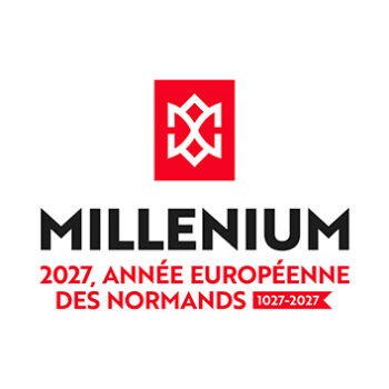 Logo Millénium 2027 année européenne des normands